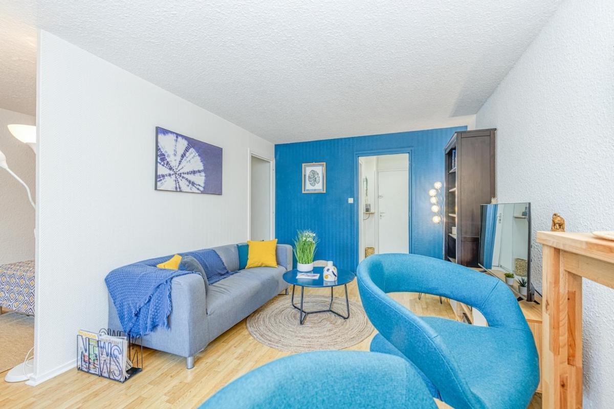 Charming T2, Wifi, Air Conditioning, Balcony Grenoble Exteriér fotografie